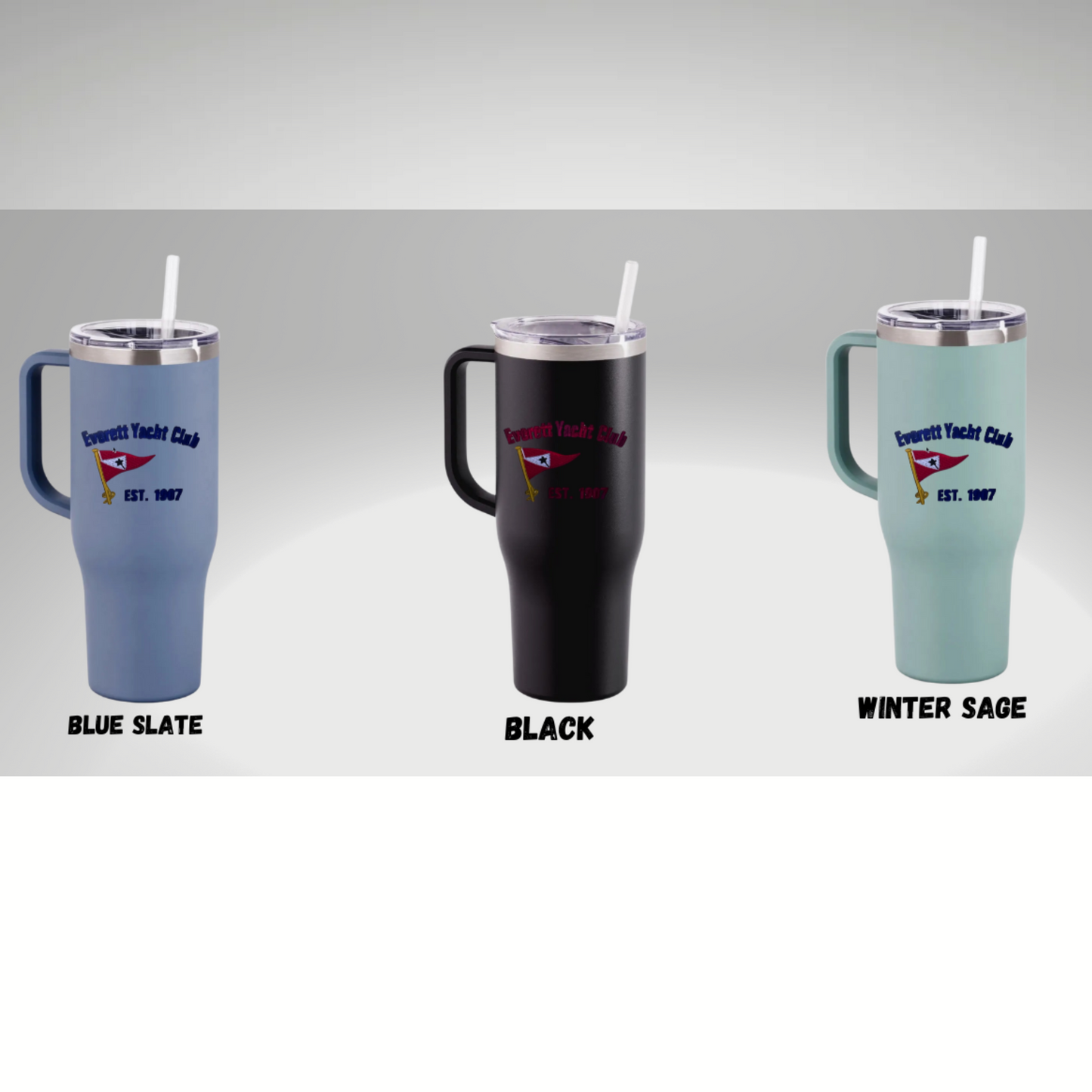 40oz Charger Tumbler with EYC Logo