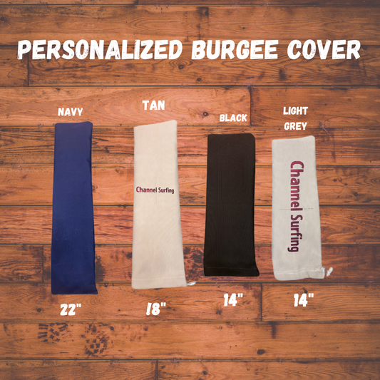 14" Personalized Burgee cover