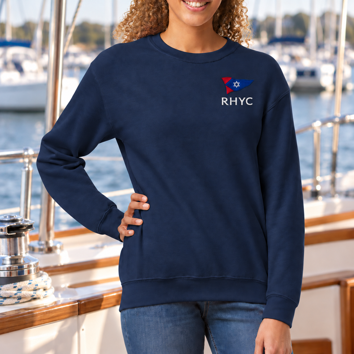 RHYC Embroidered Crewneck Sweatshirt