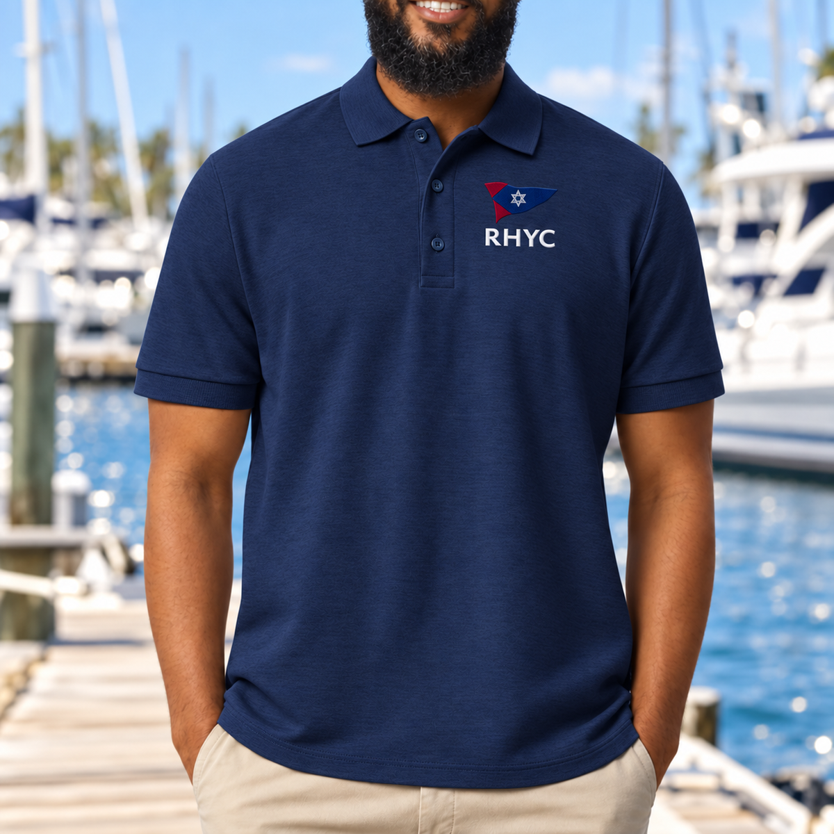 RHYC Embroidered Polo Shirt