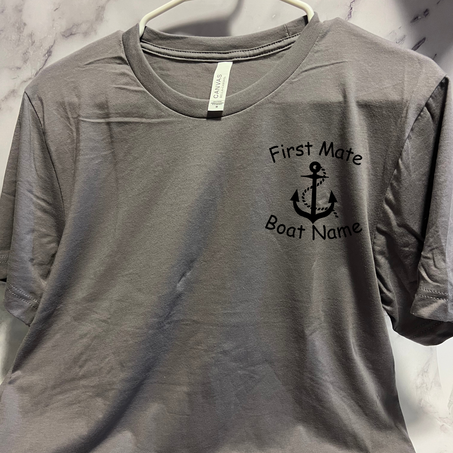 Personalized First mate short sleeve unisex shirt