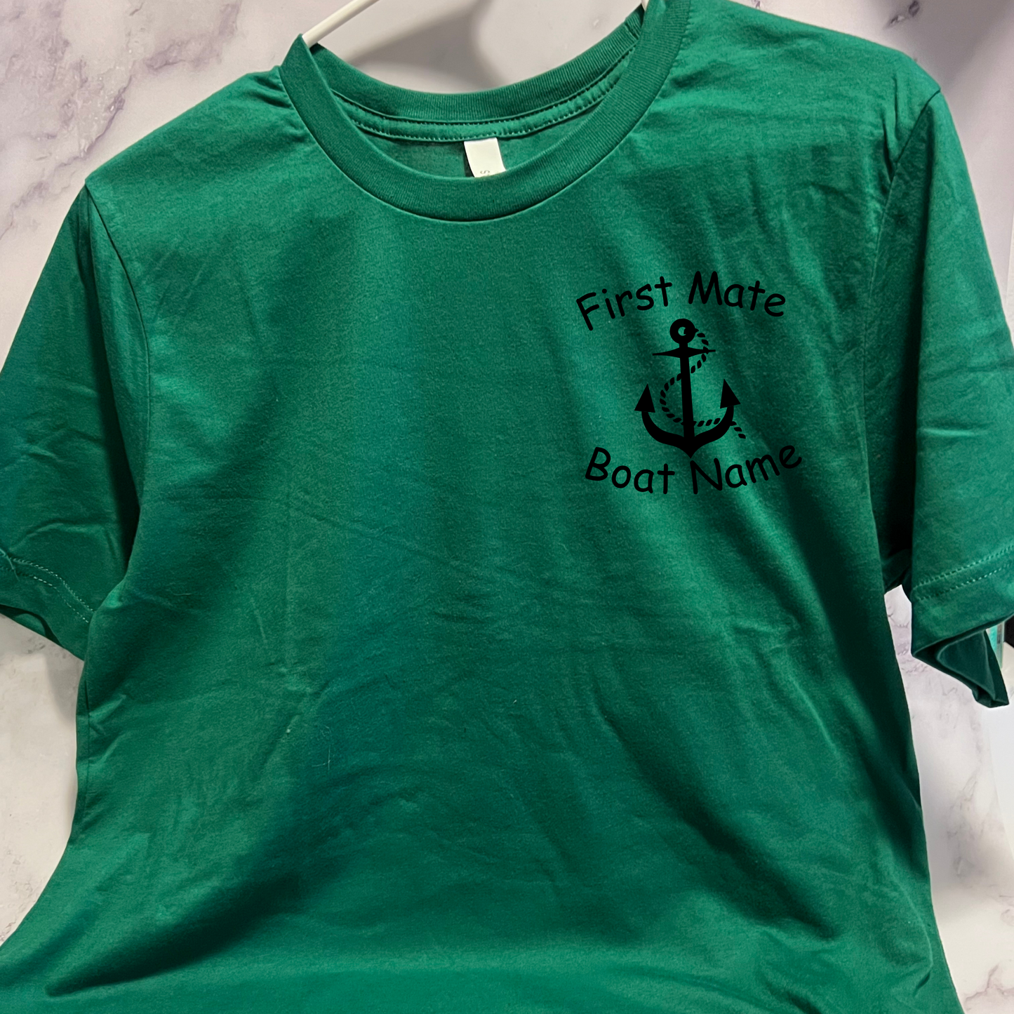 Personalized First mate short sleeve unisex shirt