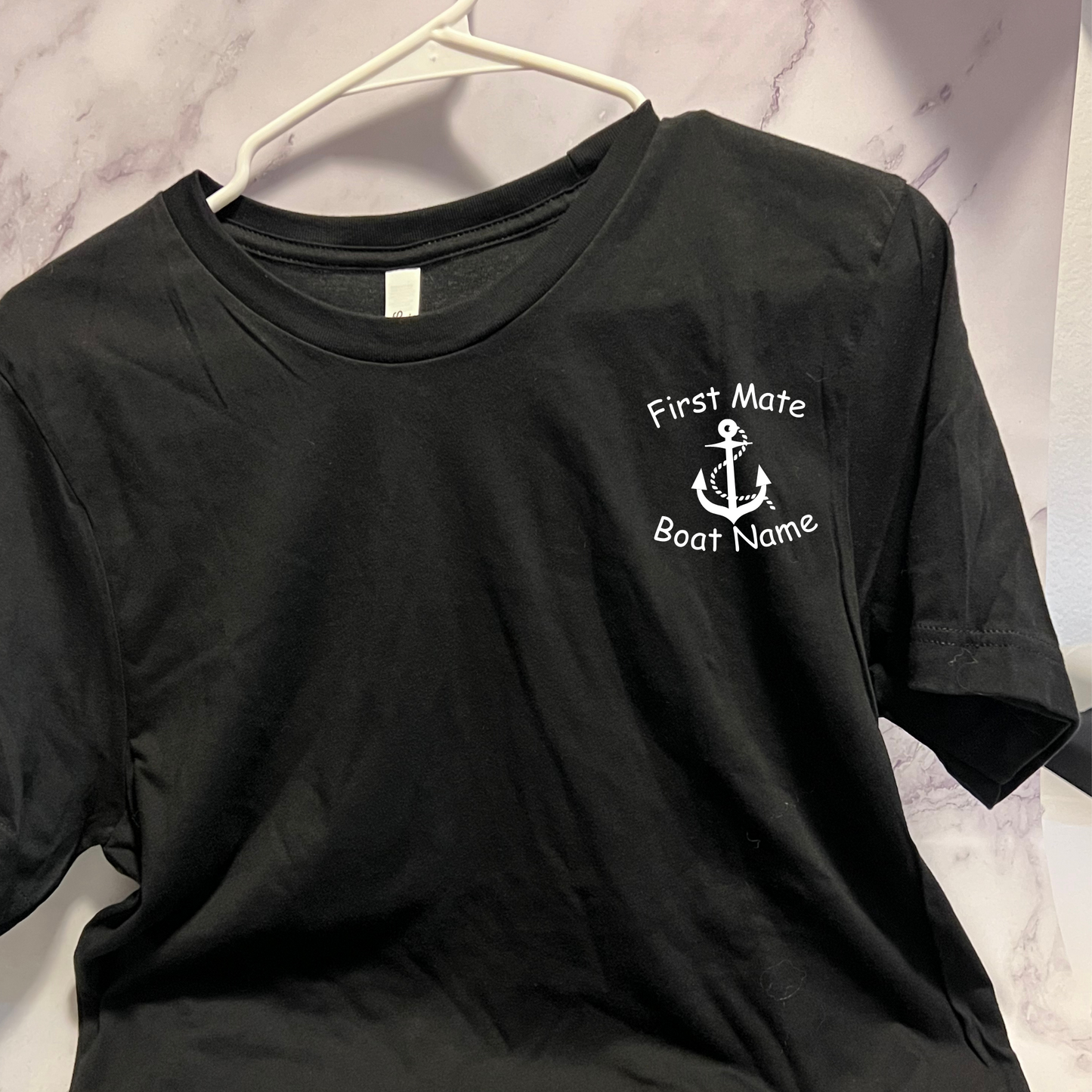 Personalized First mate short sleeve unisex shirt