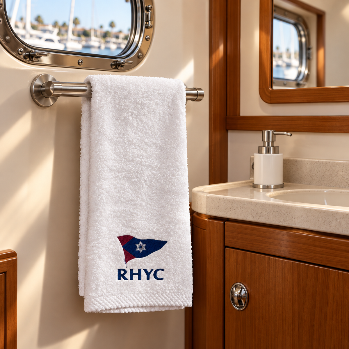 RHYC Embroidered Hand Towel
