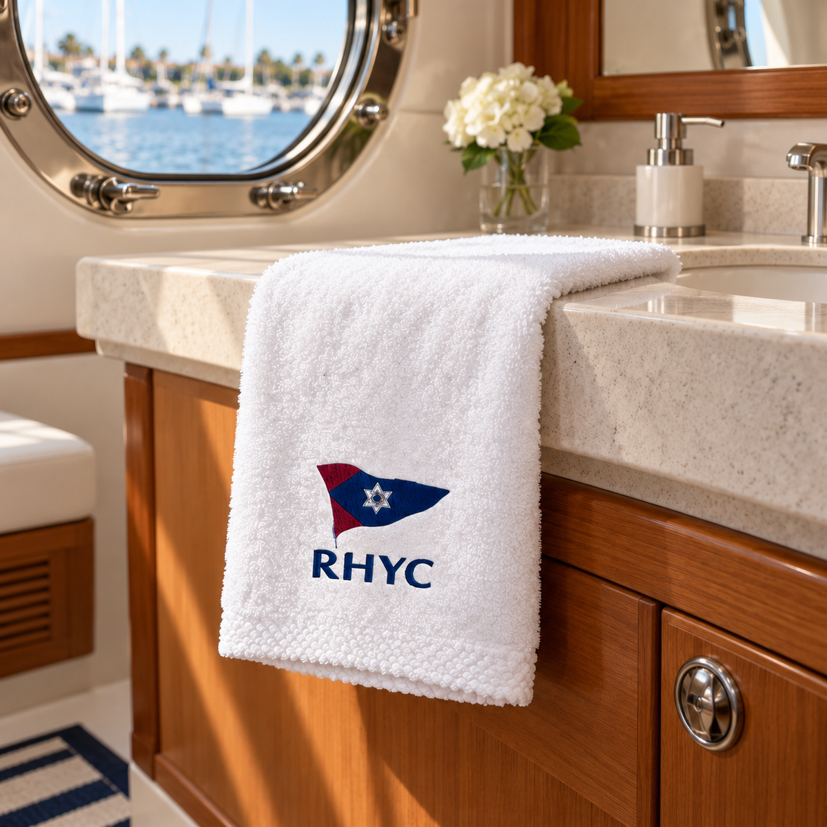 RHYC Embroidered Hand Towel