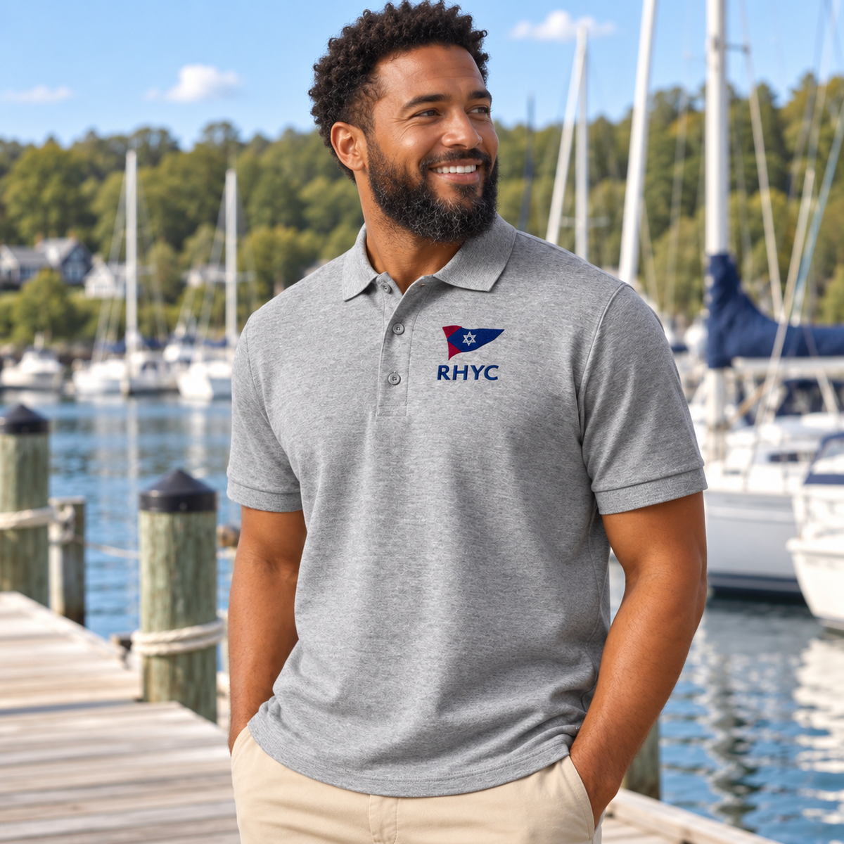 RHYC Embroidered Polo Shirt