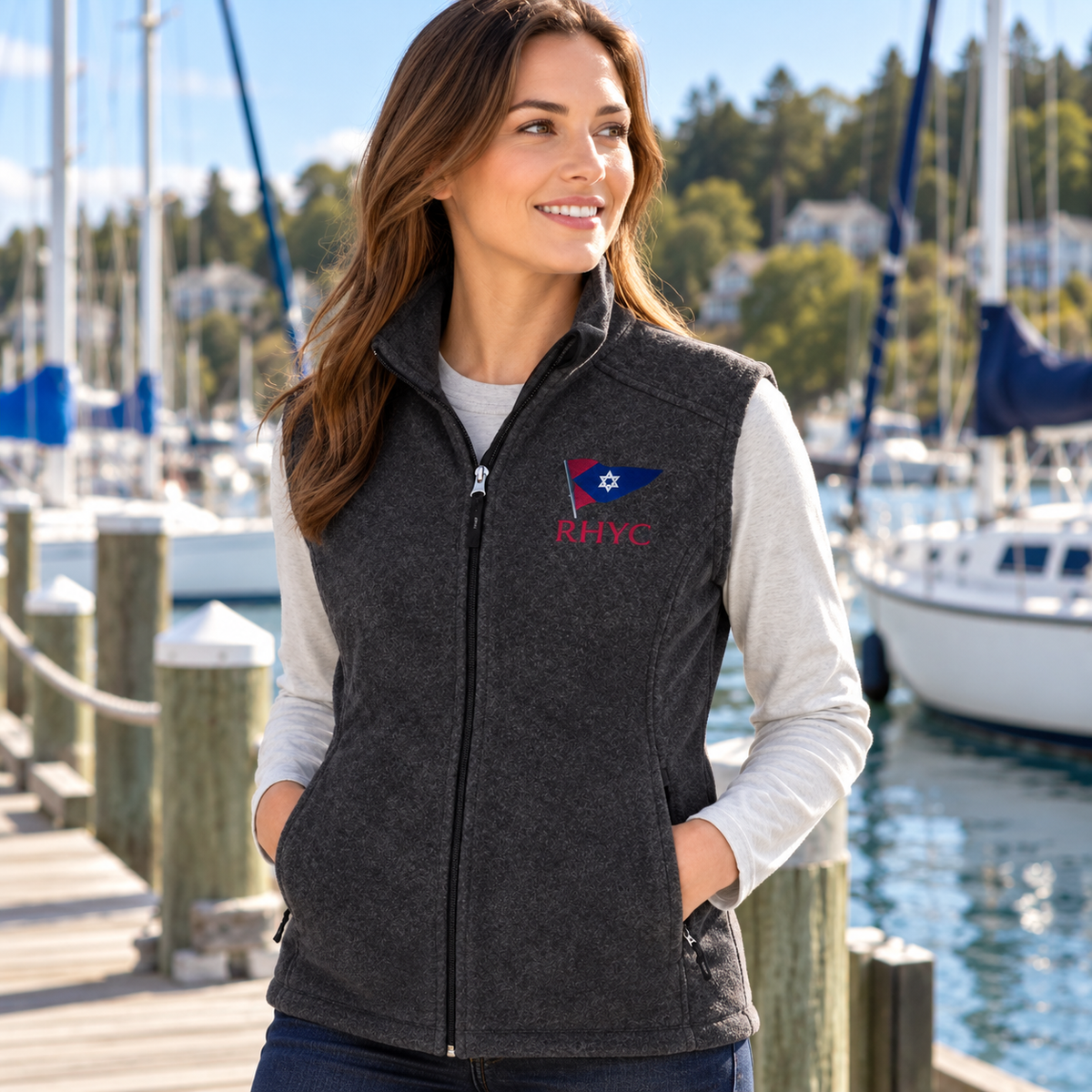 RHYC Embroidered Fleece Vest