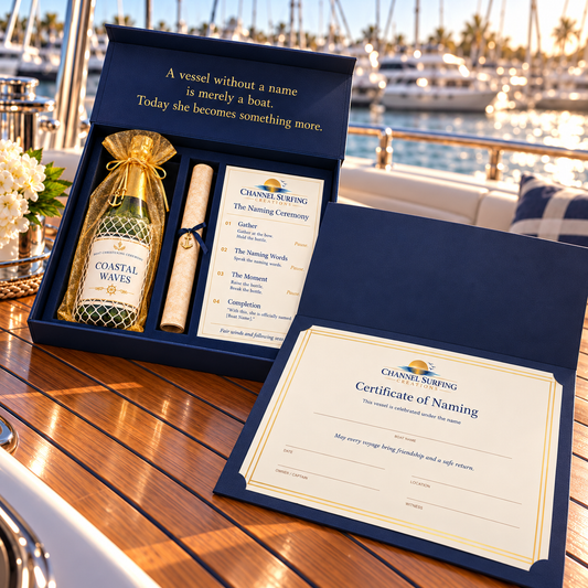 Signature Boat Christening Ceremony Kit