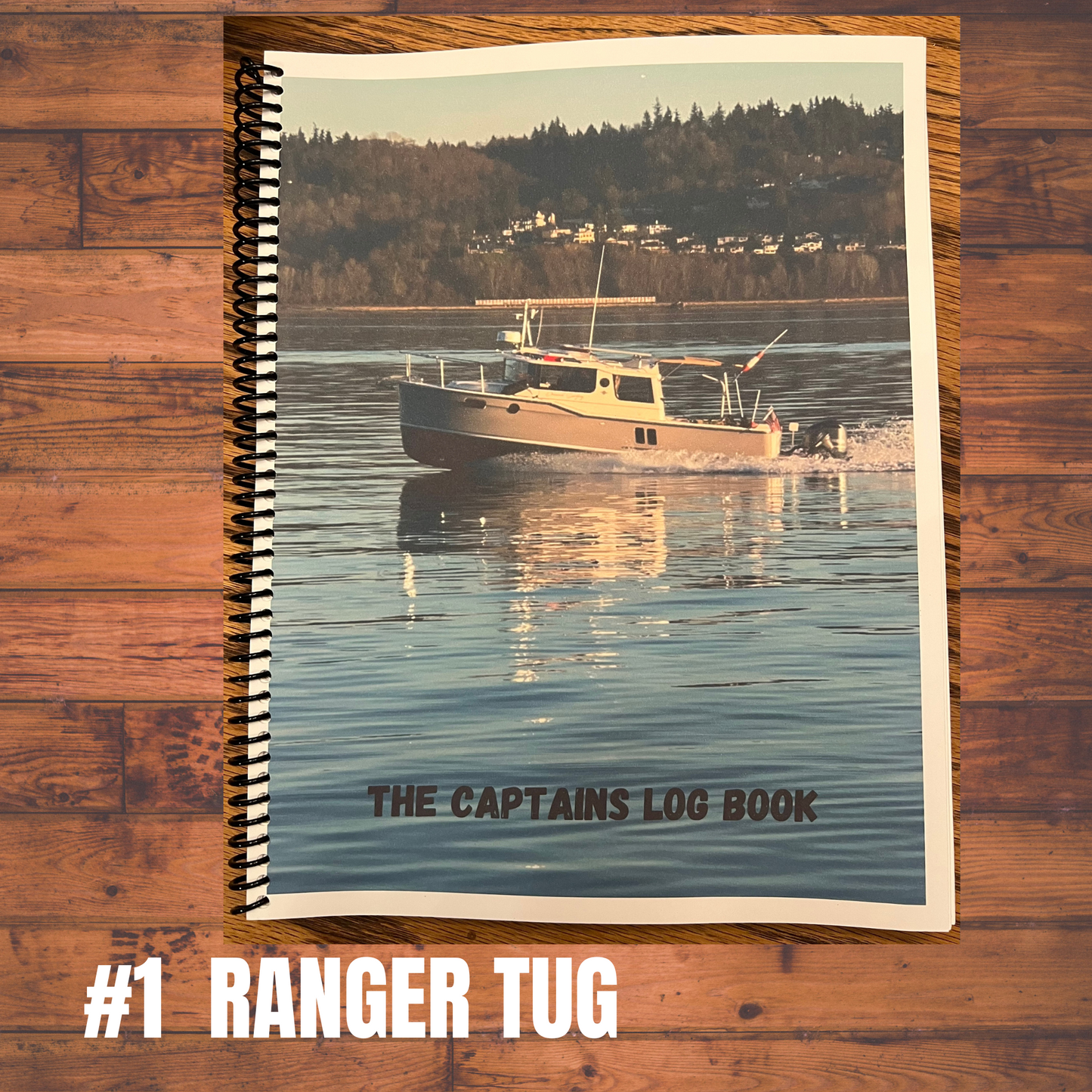 Captains Log Book for Boaters, Boat Log Book Tracks Trips, Crew and Passengers for Sailing and Boating, Tracks boat maintinence, engine maintinence and fuel logs