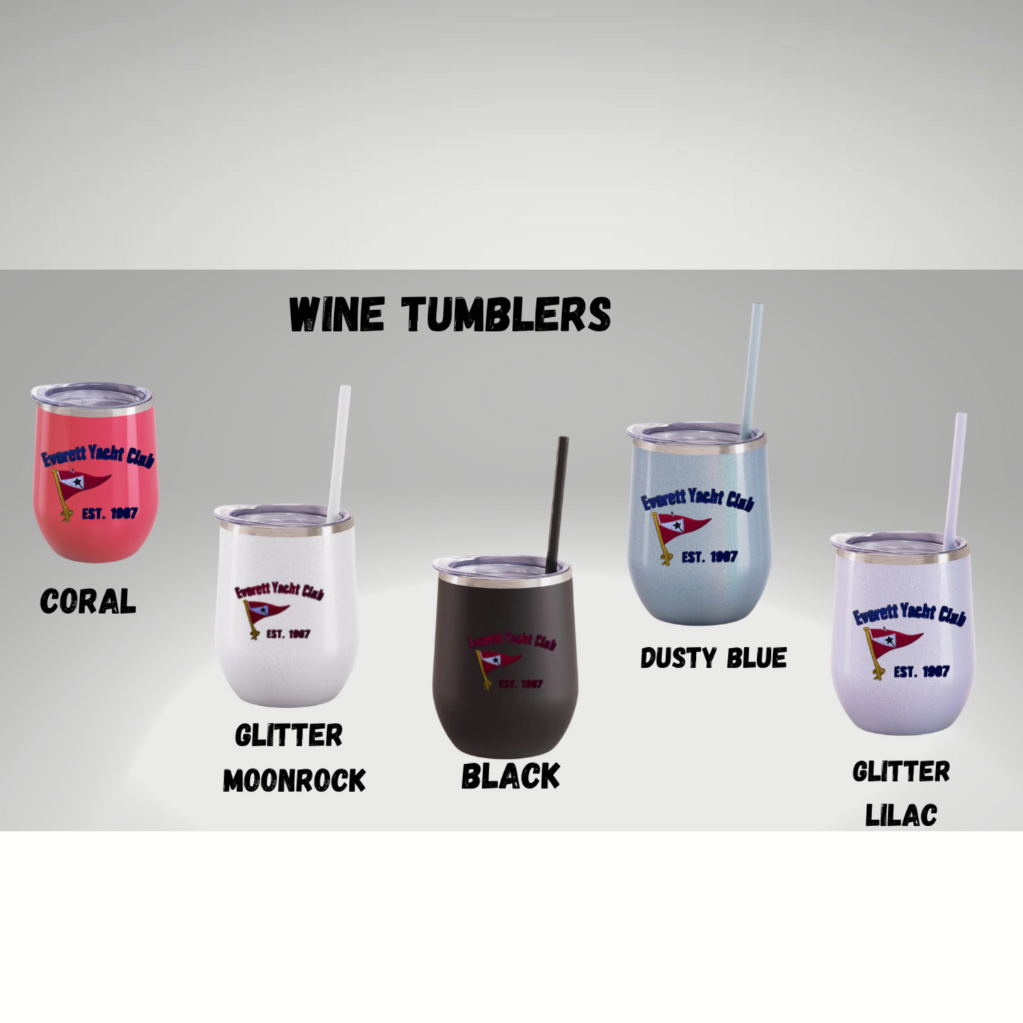 12 oz Wine Tumbler with EYC Logo