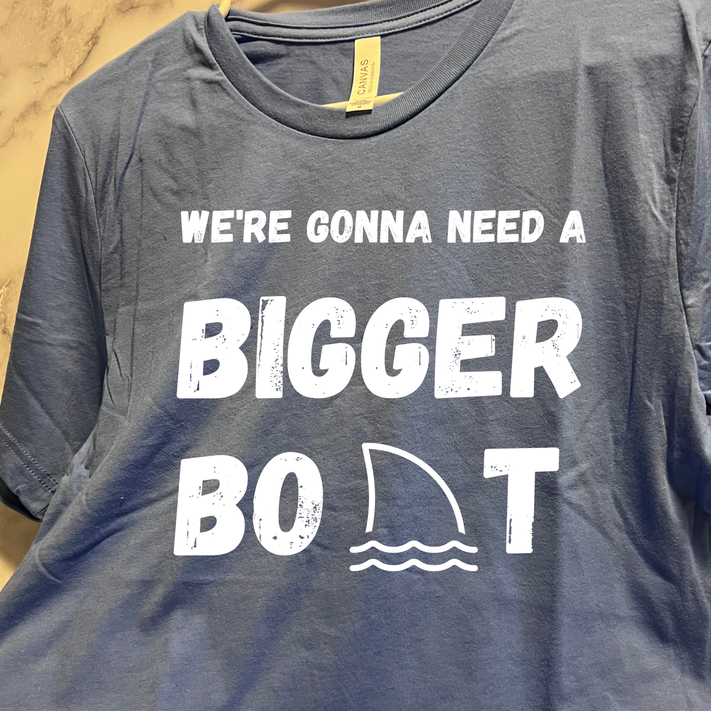 We're gonna need a bigger boat, Funny boat shirt, short sleeve unisex t-shirt, for men or women