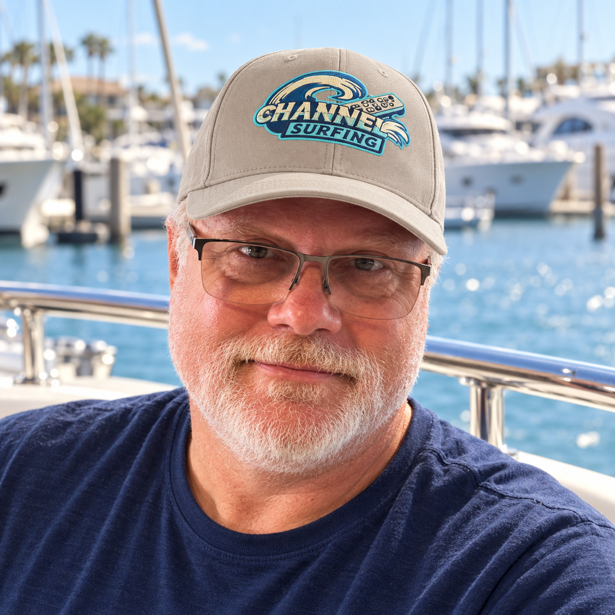 Custom Boat Logo Embroidered Hat